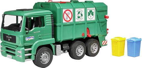 Bruder Toys Garbage Truck Green | Wow Blog