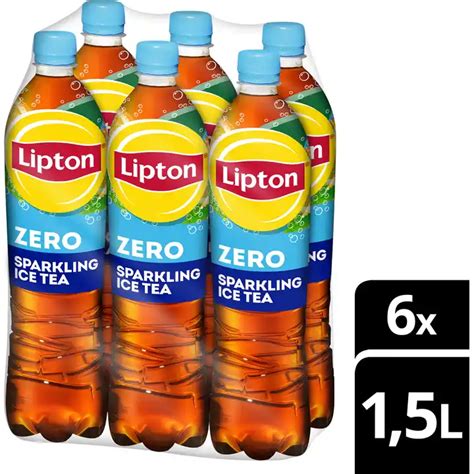 Lipton Ice Tea Sparkling Original Suikervrij 6 X 1 5l Aanbieding Bij Jumbo