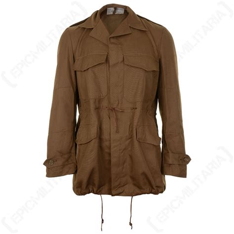 Original Summer Bush Jacket South African Nutria Brown Sadf Military