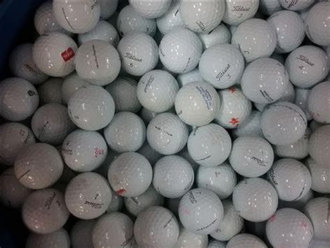 400 Bulk Titleist Pro V1 & Vx Shag / Practice Used Golf Balls. – Driving Range Golf Balls