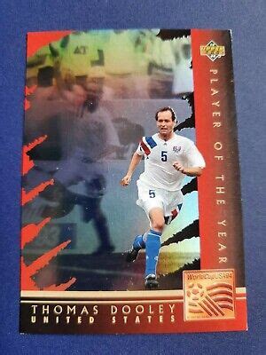 1994 Upper Deck World Cup Soccer Player Of The Year THOMAS DOOLEY