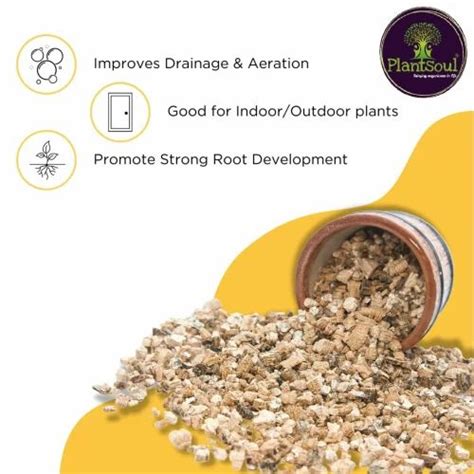 Brown Plantsoul Agricultural Vermiculite Granules Packaging Type