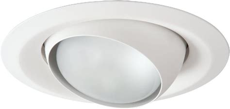 Halo E Series In White Recessed Ceiling Light Fixture Trim With