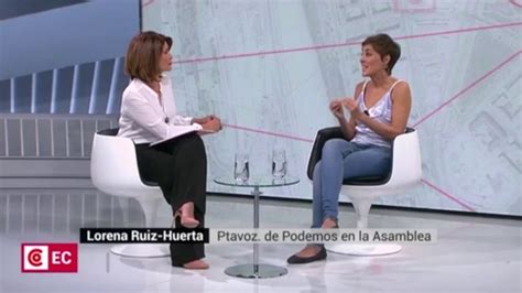 Entrevista a nuestra portavoz Lorena Ruiz Huerta en El Círculo YouTube