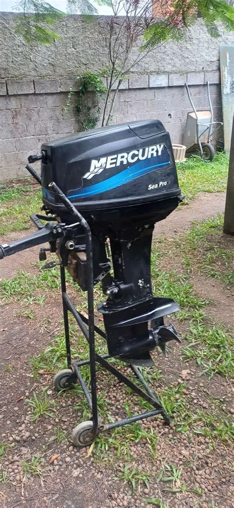 Motor De Popa 25 Mercury No Brasil