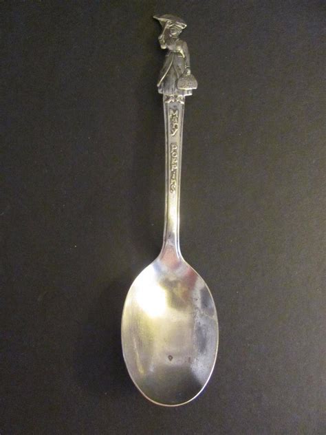 Vintage Walt Disney Mary Poppins 1964 Silver Plated Spoon 1812609856