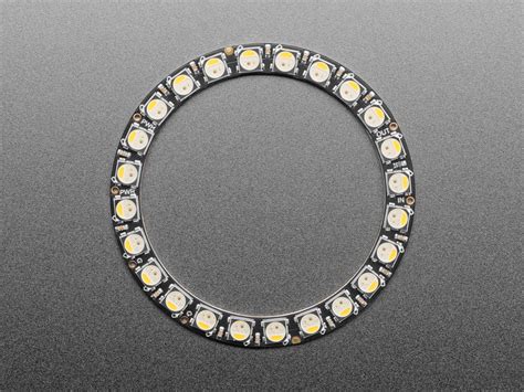 Neopixel Ring 24 X 5050 Rgbw Leds W Integrated Drivers Natural