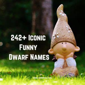 242+ Iconic Funny Dwarf Names from fantasy World - Name Mozo