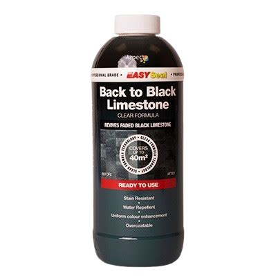 Easyseal Back To Black Limestone Sealer Litre Bottle