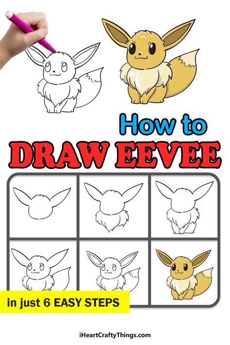 How To Draw Eevee A Step By Step Guide Cute Easy Drawings Pokemon