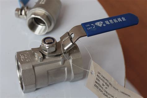 Ss316 1 Npt Threaded One Piece Ball Valves China 1 Pc Ball Valve And High Pressure Ball Valve