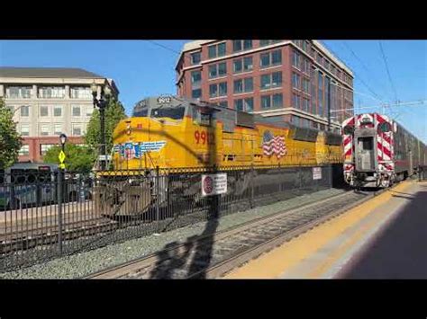 Railfanning At Redwood City Caltrain Station In Redwood City Caltrains