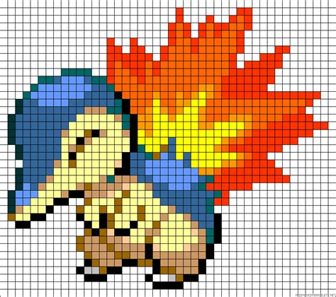 Cyndaquil A41223 Friendship Bracelets Net Pyssla Pokemon Pokemon