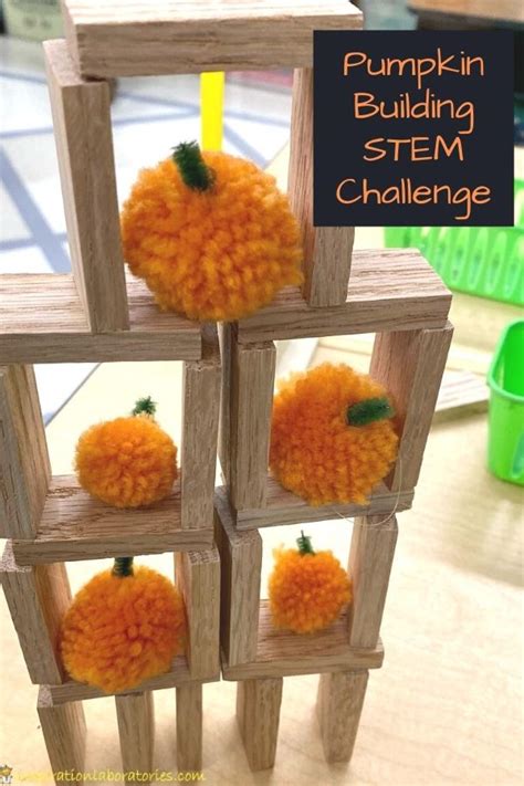 Pumpkin Building Stem Challenge Inspiration Laboratories