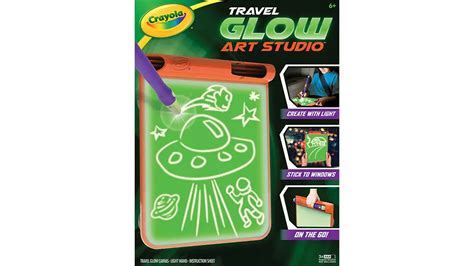 Crayola Travel Glow Art Studio The Toy Insider