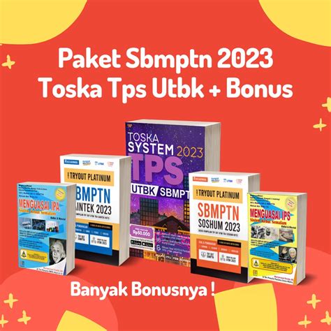 Jual Buku Tps Utbk 2023 Bebas Toska System Utbk Sbmptn Tps 2023