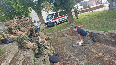 Crveni Krst Zrenjanin Realizovao Obuku Za Pripadnike Banatske Brigade