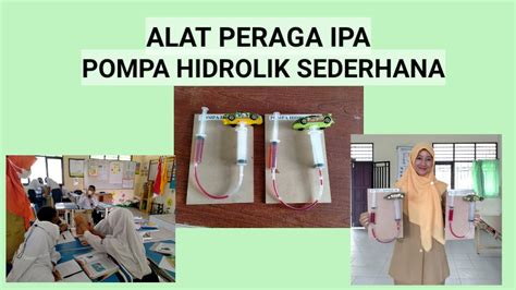 Alat Peraga Pompa Hidrolik Sederhana Youtube