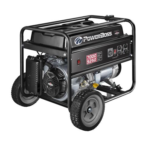 Powerboss 5250 Watt Gasoline Powered Recoil Start Portable Generator