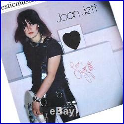 SIGNED JOAN JETT 1ST ALBUM VINYL LP With THE SEX PISTOLS 1ST PRESSING EX RUNAWAYS Signed Vinyl