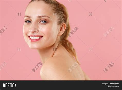 Close Blonde Half Image Photo Free Trial Bigstock