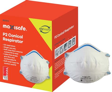 P2 Maxisafe Conical Dust Mask Harrison Packaging