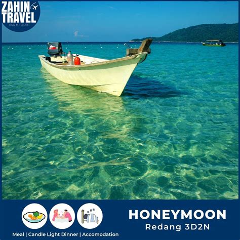 Pakej Honeymoon Pulau Redang Terengganu Hari Malam