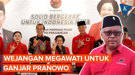 Megawati Titip Pesan Ke Ganjar Pranowo YouTube