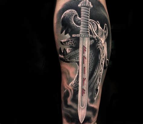 Tattoo photo - Viking sword tattoo by Peter Hlavacka Viking Sword ...