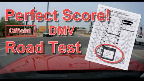 Perfect Score Official Behind The Wheel Road Test Relax And Pass Youtube