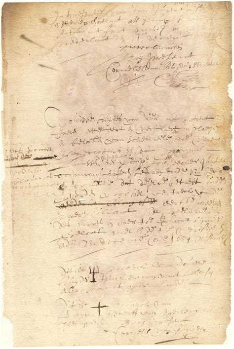 Document Power Of Attorney From Pieter Lucassen To His Brother To