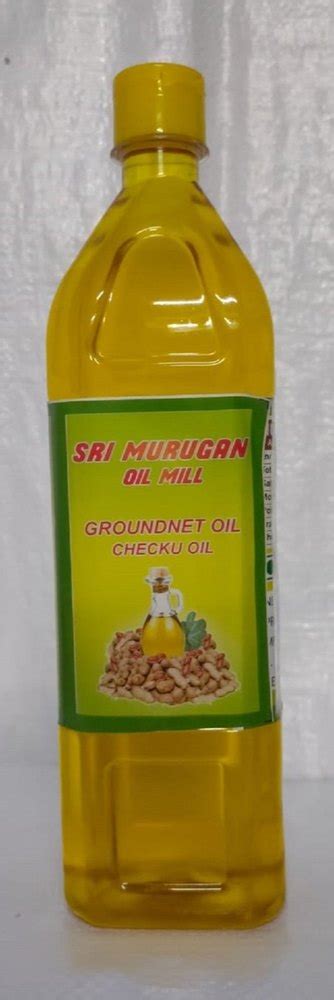 Liquid Chekku Ground Nut Oil For Cooking 1 L At Rs 300 Bottle In