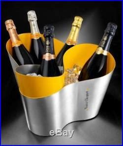 Metal Ice Chest Veuve Clicquot French Metal Champagne Double Magnum