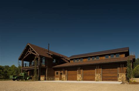 Mt Residence Barn W Living Quarters Rustikal H User Boise