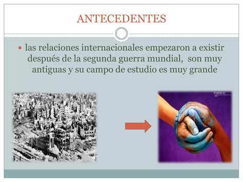 Relaciones Internacionales PPT