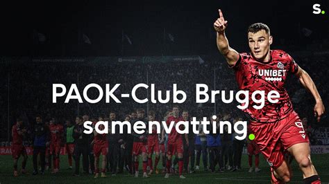 Ruime Samenvatting Van Een Historische Avond Voor Club Brugge Youtube