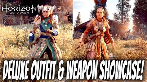 Horizon Zero Dawn Dlc Deluxe Outfit And Weapon Showcase Banuk