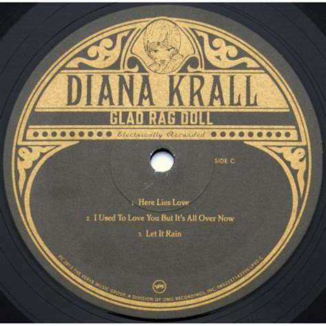 Diana Krall Glad Rag Doll La Ron Muzica Pe Plastic