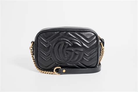 Gucci Black Marmont Camera Bag – Open Space