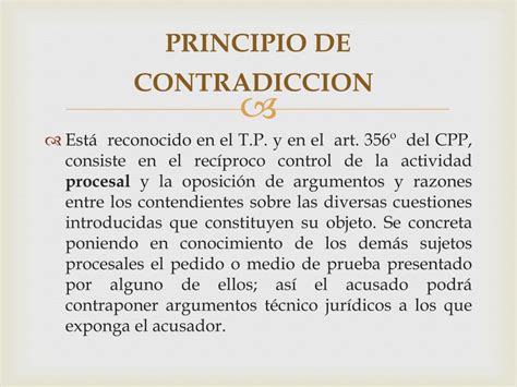 PPT PRINCIPIOS RECTORES DEL NUEVO CODIGO PROCESAL PENAL PowerPoint