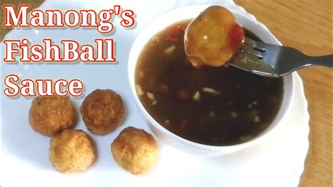 Manongs Fishball Sauce Homemade Fishball Sauce Kikiam Sauce Youtube