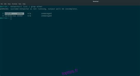 Comment Configurer Systemd Networkd Sous Linux Toptips Fr