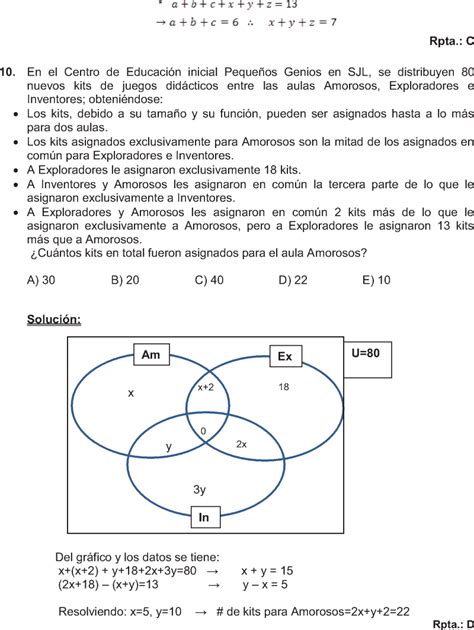 Conjuntos Pdf Ejemplos Resueltos Teor A Y Problemas