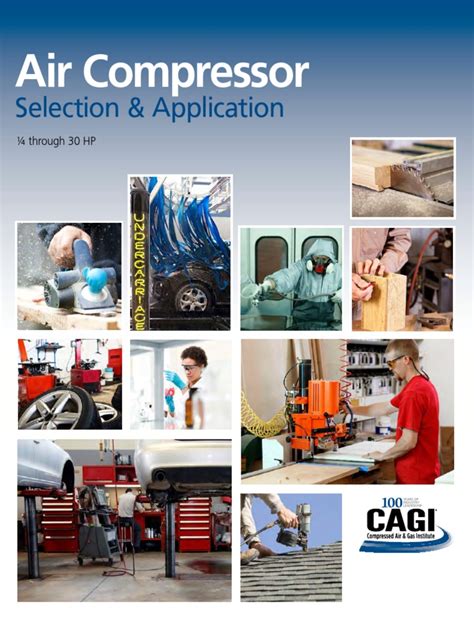 Air Compressor: Selection & Application | PDF | Gas Compressor | Transmission (Mechanics)