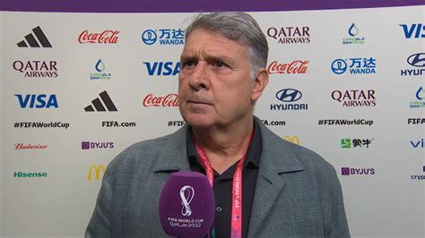 Selección Mexicana Tata Martino habla de la derrota de su próximo