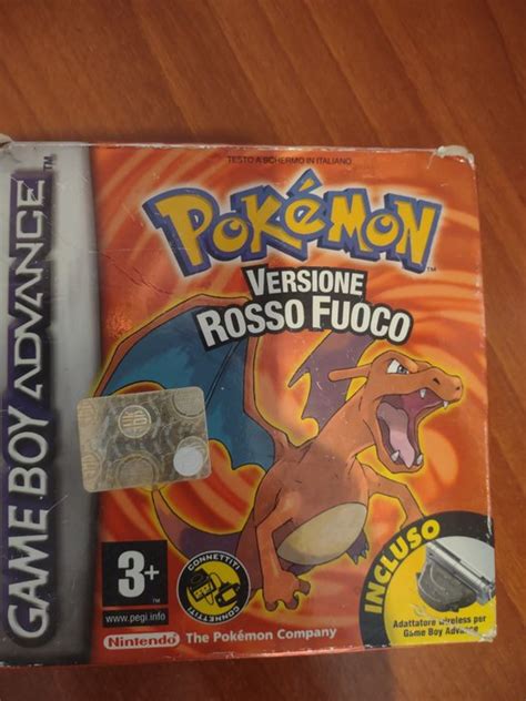 Nintendo Gameboy Advance Pokémon Versione Rosso Fuoco Catawiki