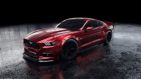 Ford Mustang Rojo Fondo De Pantalla 4k HD ID 6338