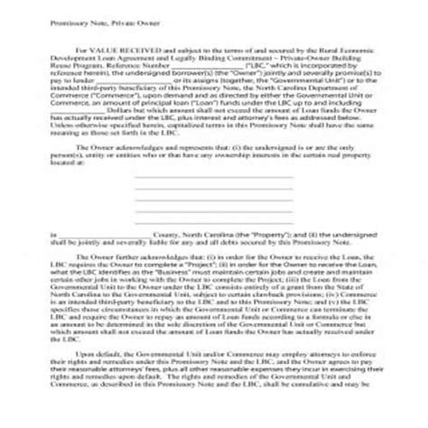 50 Free Useful Promissory Note Templates Ms Word Pdf Besty Templates