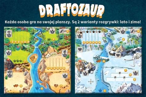 Draftozaur gra planszowa Nasza Księgarnia Nasza Księgarnia Sklep