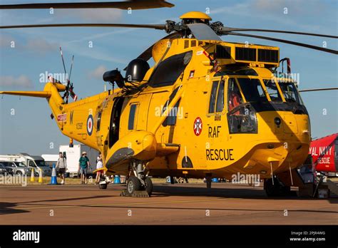 Westland WS 61 Sea King HAR3 Helicopter XZ597 On Display At Royal